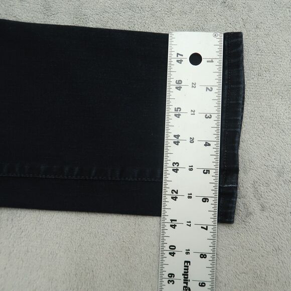 Levi's 512 Jeans Women's Size 10M Dark Blue High-Rise Slimming Skinny 32" inseam - Picture 5 of 16